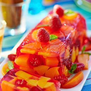 агар-агар в фруктовом десерте